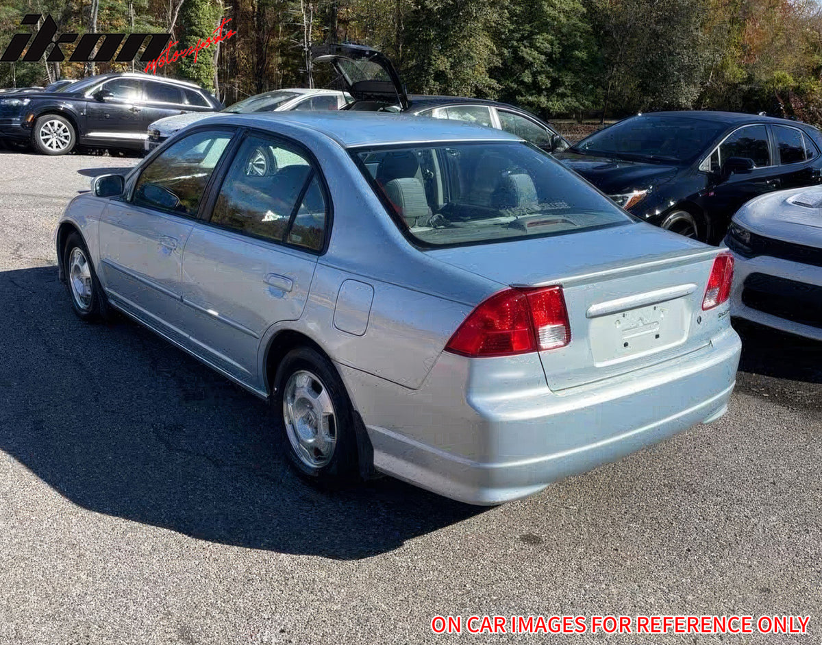 Fits 01-05 Honda Civic Sedan OE Style Rear Trunk Spoiler Rear Wing ABS