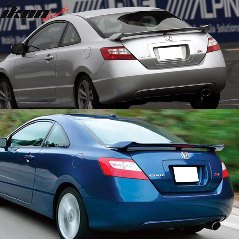 Trunk Spoiler Compatible With 2006-2011 Honda Civic Coupe