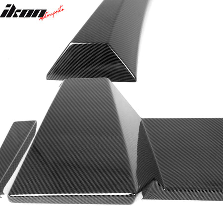 Fits 06-11 Honda Civic 8th Gen Type R Carbon Fiber Print Window Roof Spoiler ABS