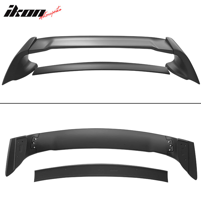 Compatible With 2006-2011 Honda Civic 4Dr Rear Trunk Spoiler Wing (ABS)