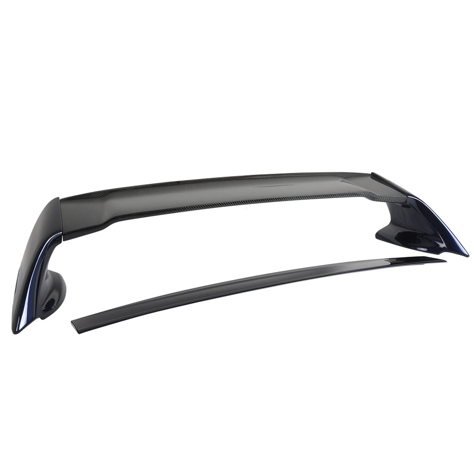 Fit For 06-11 Civic 4Dr Mugen CF Trunk Spoiler Painted