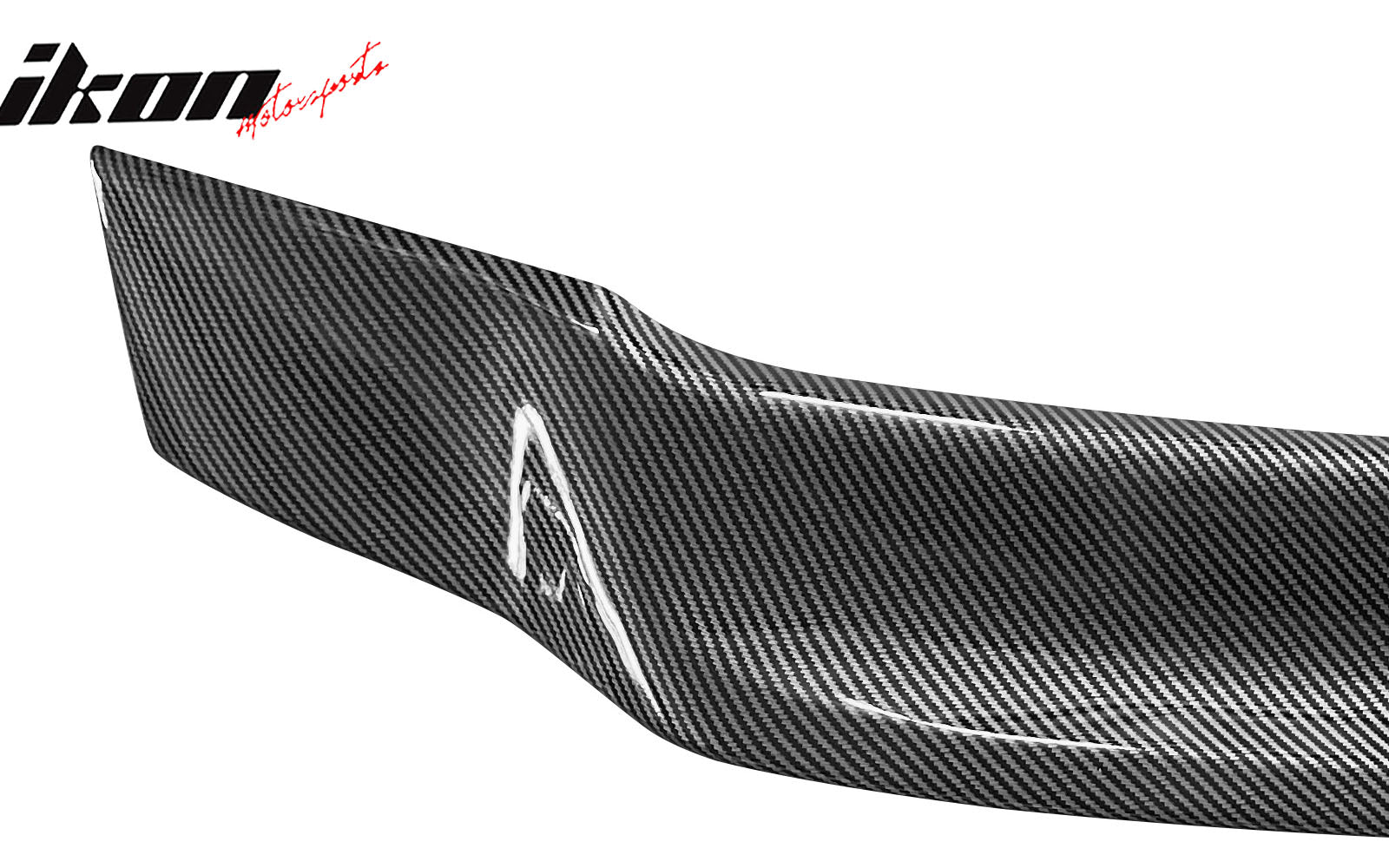 Fits 06-11 Honda Civic 8th Gen Trunk Spoiler R Style ABS Wing Carbon Fiber Print