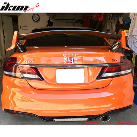 12-15 Honda Civic 9th Gen FB Sedan 4Dr Gen X Type R Trunk ABS Spoiler