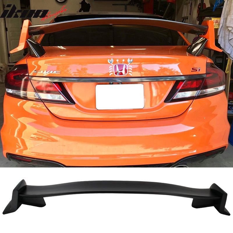 12-15 Honda Civic 9th Gen FB Sedan 4Dr Gen X Type R Trunk ABS Spoiler