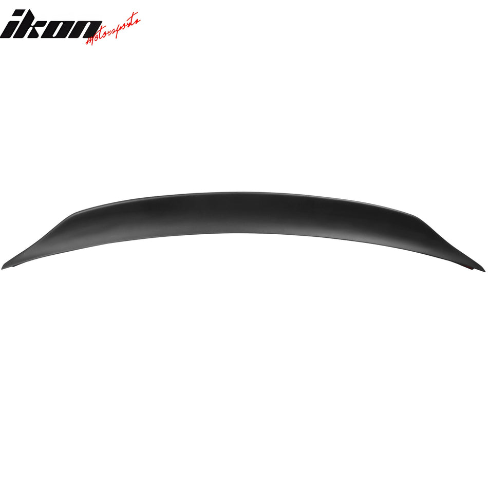 IKON MOTORSPORTS, Trunk Spoiler Compatible with 2013-2015 Honda Civic Sedan 4-Door, IKON Duckbill V2 Style Painted PP Rear Trunk Lid Spoiler Wing Lip