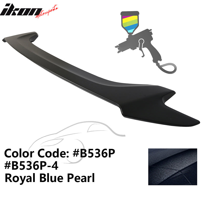 2016-2020 Honda Civic OE #B536P Royal Blue Pearl Trunk Spoiler ABS