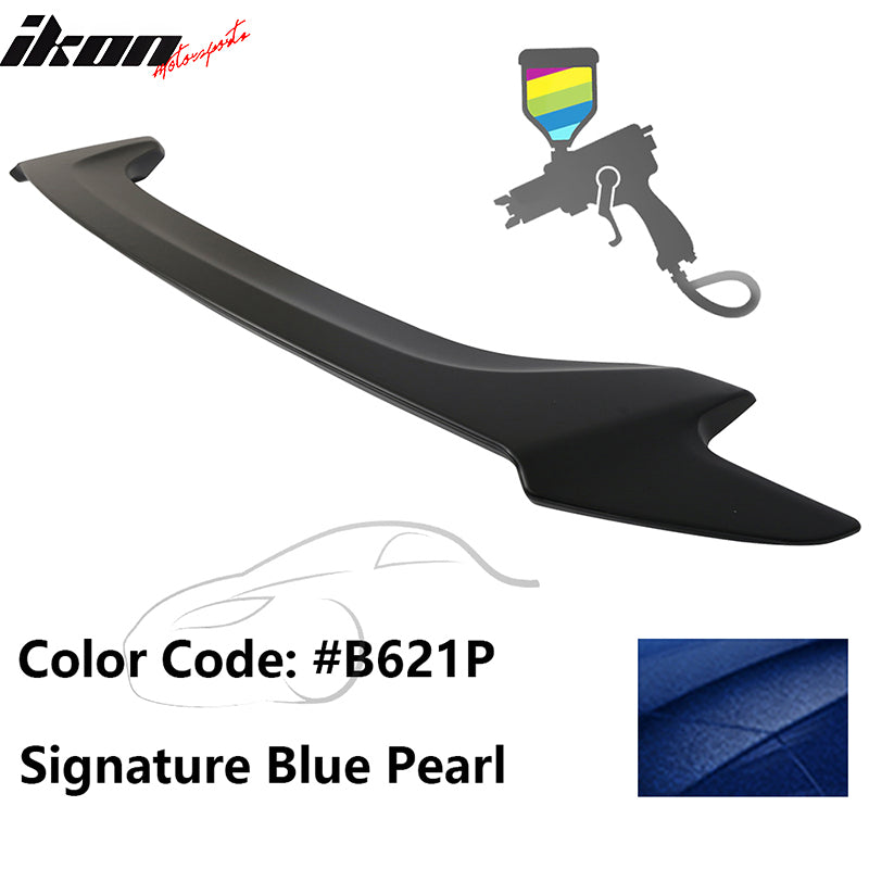 2016-2020 Honda Civic OE #B621P Signature Blue Pearl Trunk Spoiler ABS