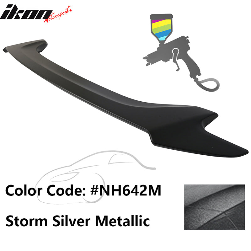 2016-2020 Honda Civic #NH642M Storm Silver Metallic Trunk Spoiler ABS