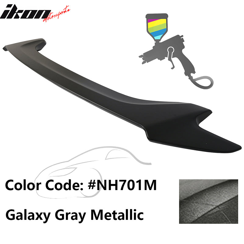 2016-2020 Honda Civic #NH701M Galaxy Gray Metallic Trunk Spoiler ABS