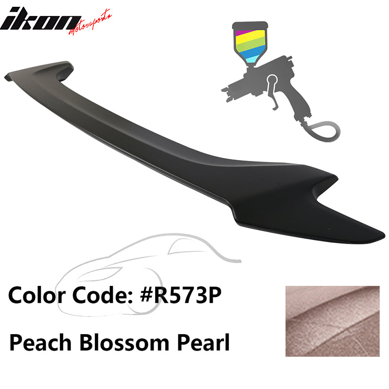 2016-2020 Honda Civic OE #R573P Peach Blossom Pearl Trunk Spoiler ABS