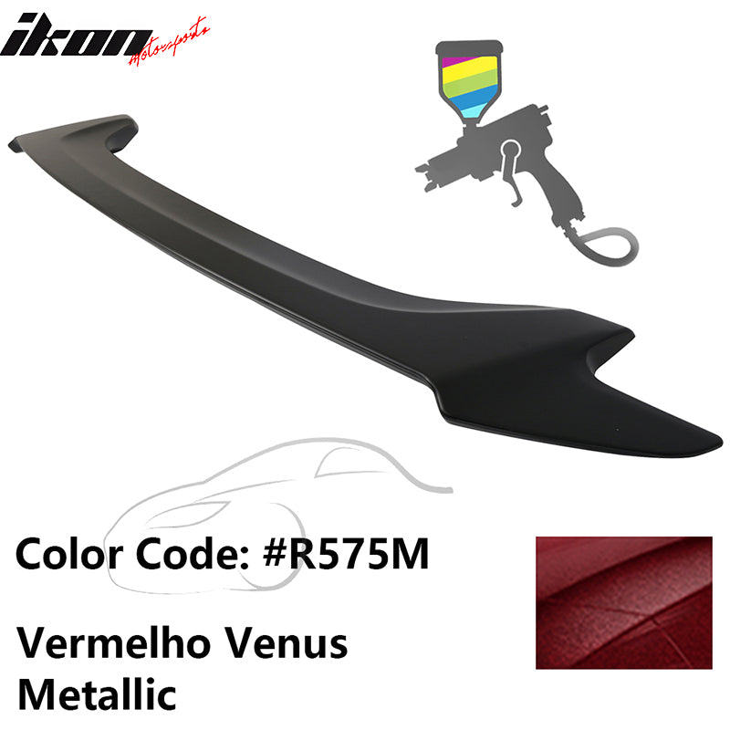 2016-2020 Honda Civic #R575M Vermelho Venus Metallic Trunk Spoiler ABS