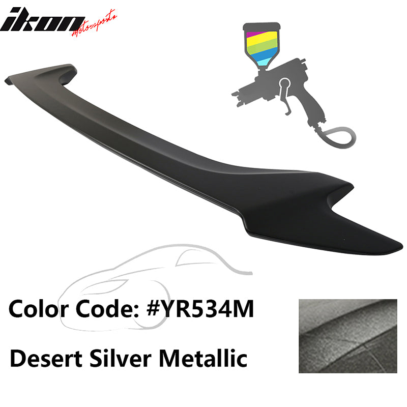 2016-2020 Honda Civic #YR534M Desert Silver Metallic Trunk Spoiler ABS