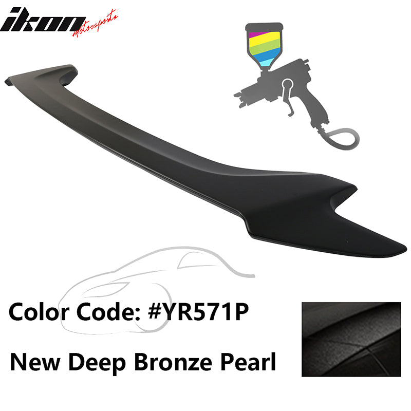 2016-2020 Honda Civic #YR571P New Deep Bronze Pearl Trunk Spoiler ABS