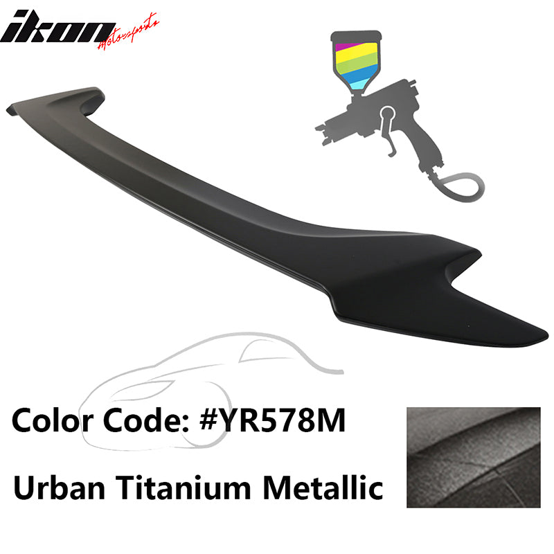 2016-2020 Honda Civic OE Urban Titanium Metallic Trunk Spoiler ABS