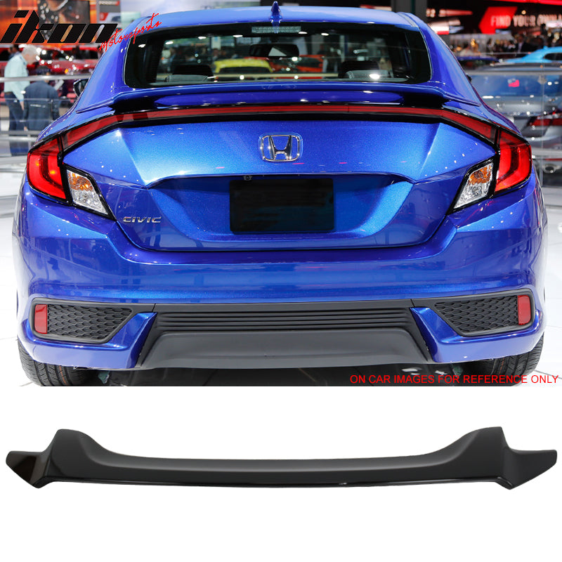 Compatible With 16-20 Honda Civic X 10th GEN 2Dr Coupe Factory