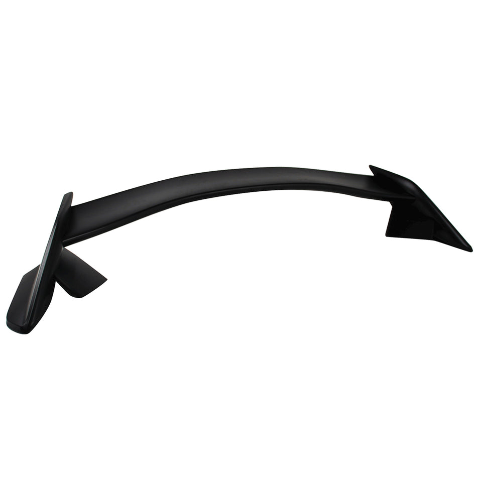 Trunk Spoiler Compatible With 2016-2020 Honda Civic 2Dr Coupe, TR Unpainted ABS Rear Wing Lid by IKON MOTORSPORTS, 2017