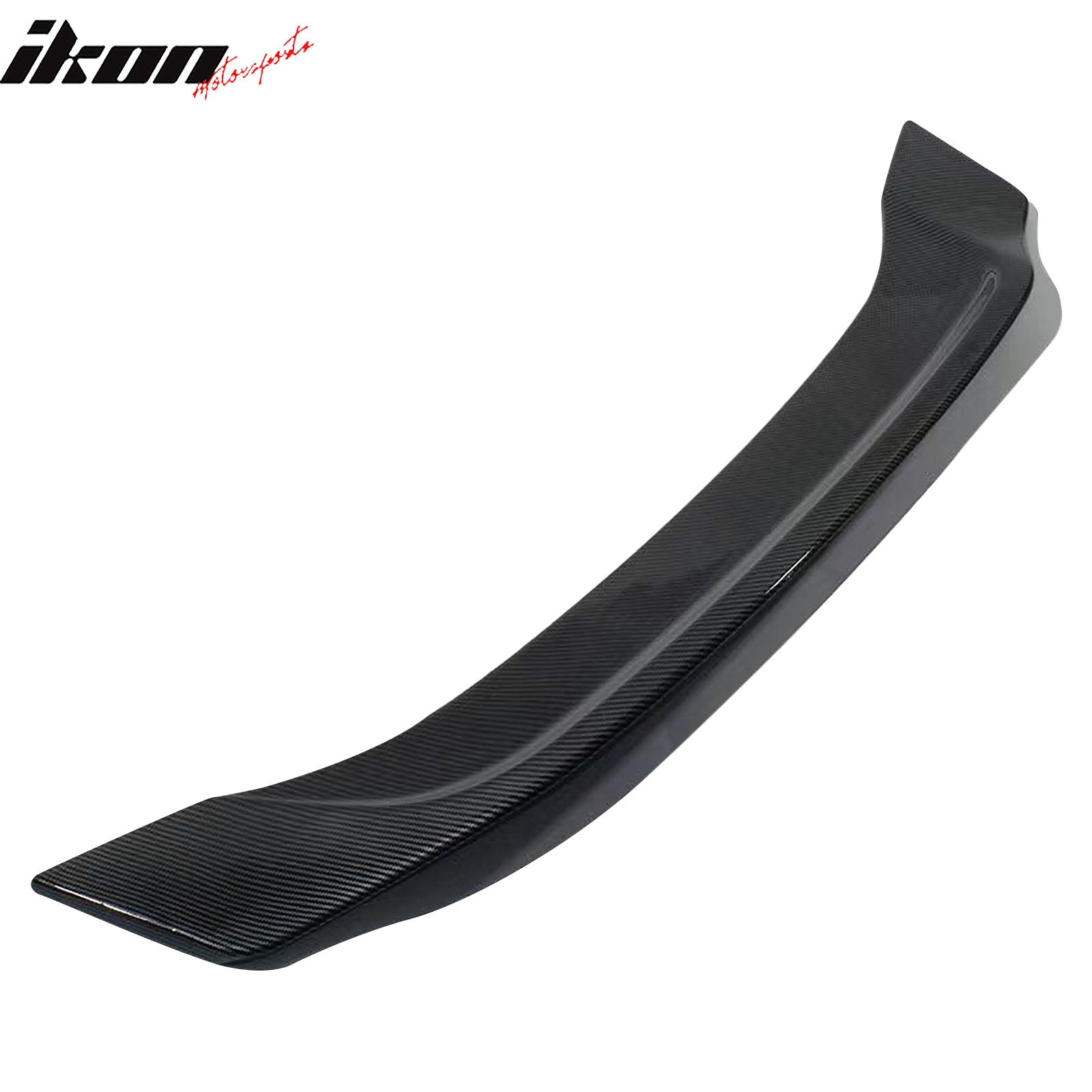 For 16-21 Honda Civic 10th Gen Trunk Spoiler R Style ABS Wing Carbon Fiber Print