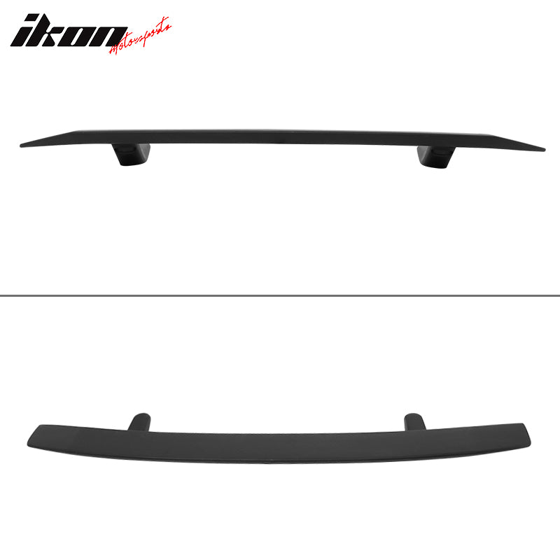 Fits 16-21 Honda Civic Sedan SI Coupe Style Trunk Spoiler Wing Matte Black - ABS