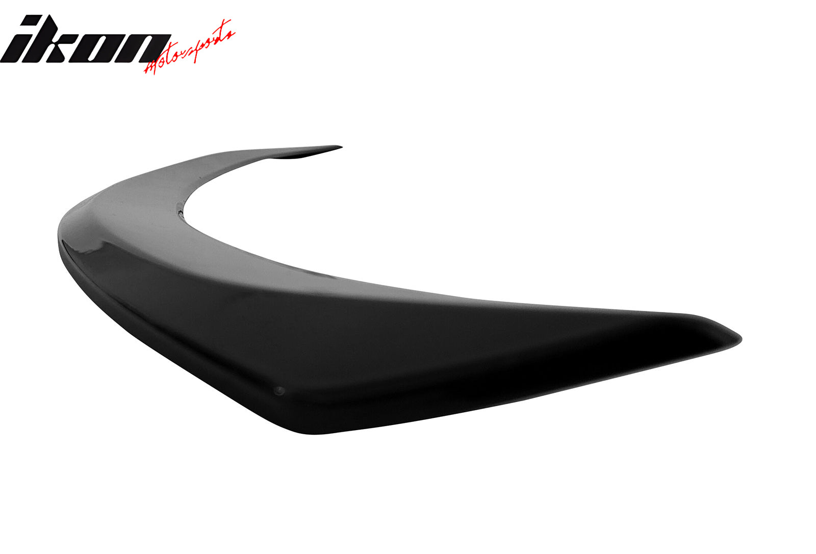 IKON MOTORSPORTS, Trunk Spoiler Compatible with 2022-2024 Honda Civic Sedan 4-Door, Sport Style ABS Rear Trunk Lid Spoiler Wing Lip