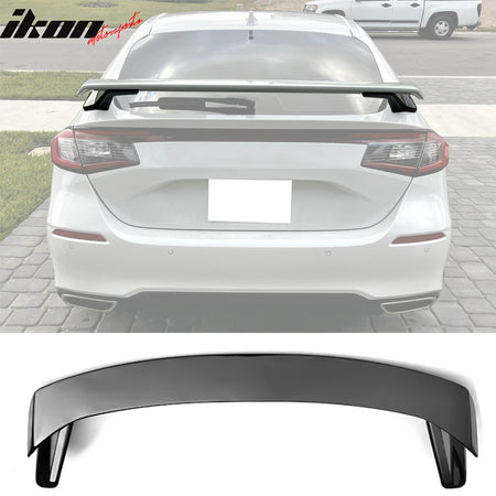 Fits 22-25 Honda Civic Hatchback HPD Style Rear Trunk Spoiler Wing