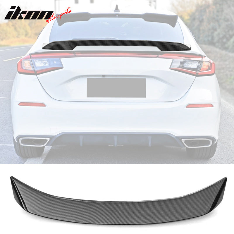 Fits 22-25 Honda Civic Hatchback Mugen Style Rear Trunk Spoiler ABS