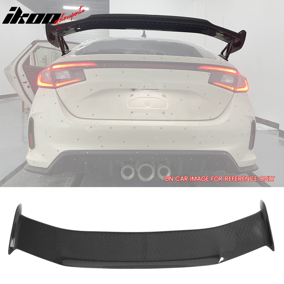 2023-2025 Civic Type R OE Style Honeycomb Carbon Fiber Trunk Spoiler