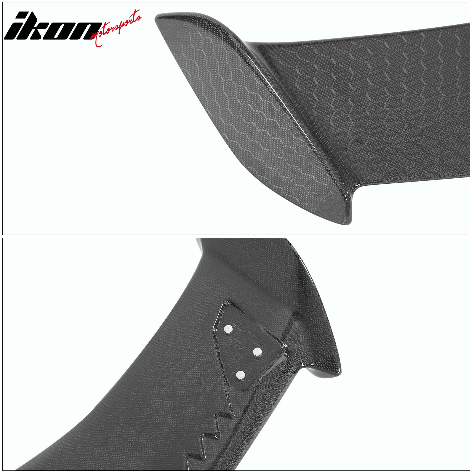 Fits 23-24 Honda Civic Type R Trunk Spoiler OE Style Honeycomb Carbon Fiber Wing