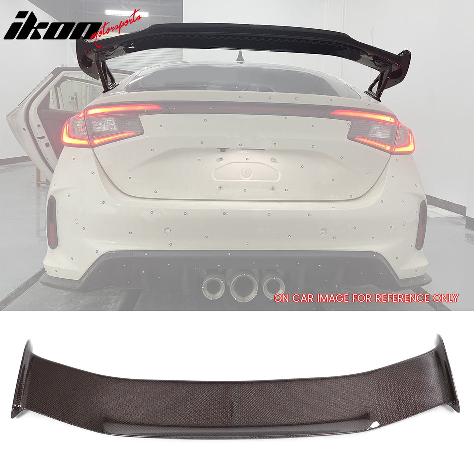 2023-2025 Civic Type R OE Style Red Carbon Fiber Trunk Spoiler