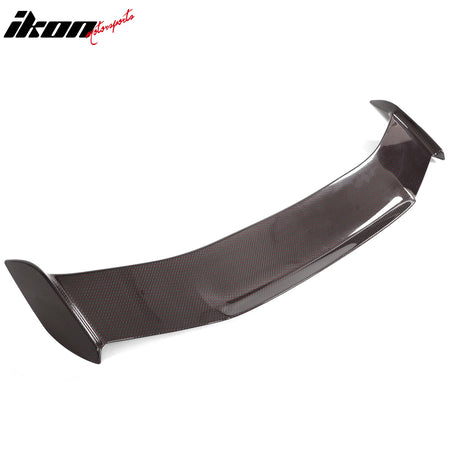 Fits 23-24 Honda Civic Type R Trunk Spoiler OE Style Red Carbon Fiber Rear Wing