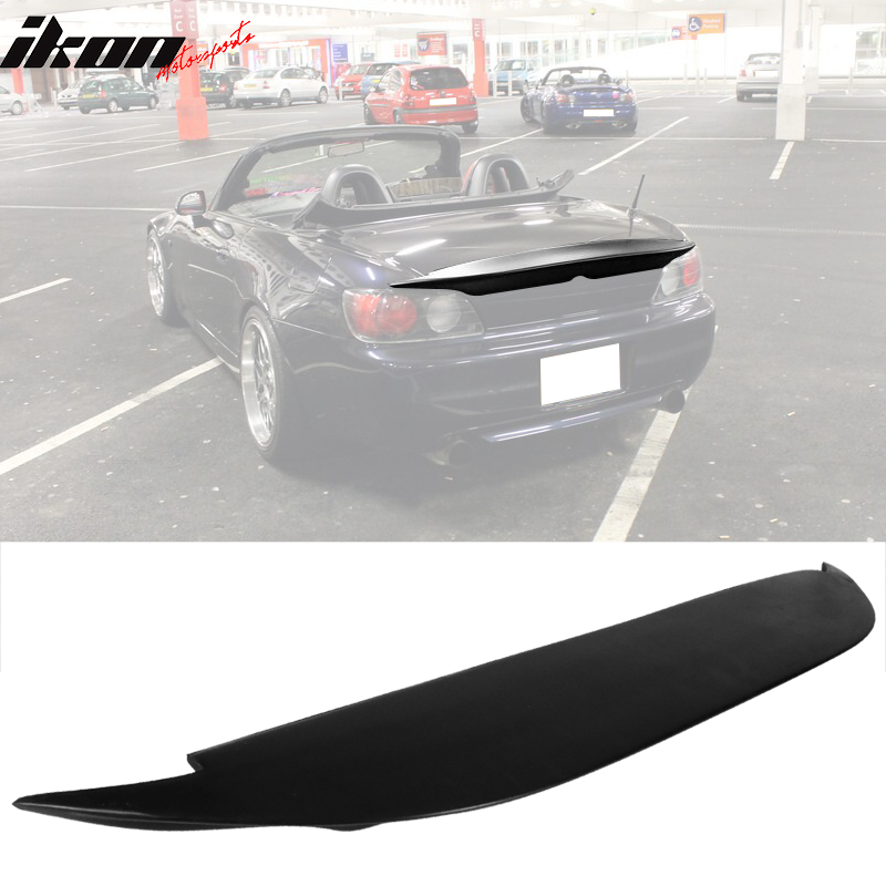 S2000 Trunk Rear IKON MOTORSPORTS, Rear Spoiler Wing for 2000-2009 Honda S2000 AP1 AP2 ...