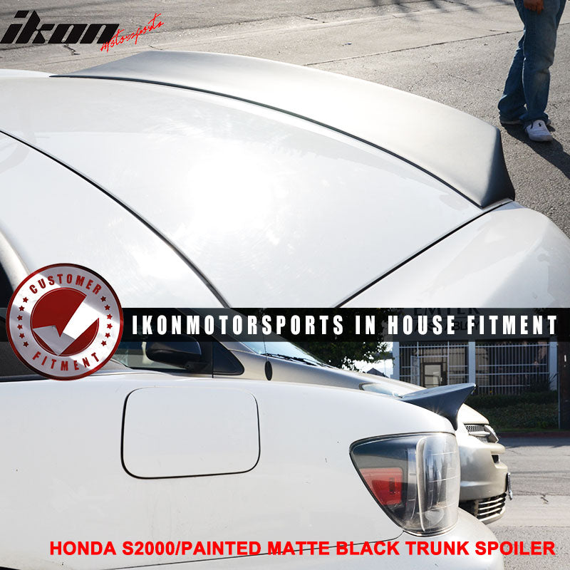 Compatible With 2000-2009 Honda S2000 AP1 AP2 TM Style Trunk Spoiler (FRP)
