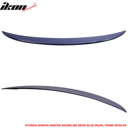 Fit For 15-17 Hyundai Sonata 4Dr OE Style Trunk Spoiler (ABS)