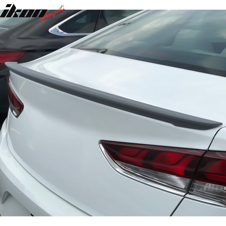 Fits 18-19 Hyundai Sonata OE Factory Style Trunk Spoiler Wing - Painted Color