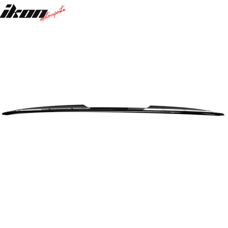 Fits 25-26 Kia K4 Sedan IKON Style Gloss Black Duckbill Rear Trunk Spoiler ABS