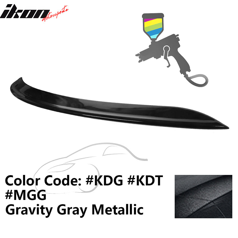 2021-2024 Kia K5 OE Style #KDG Gravity Gray Metallic Trunk Spoiler ABS