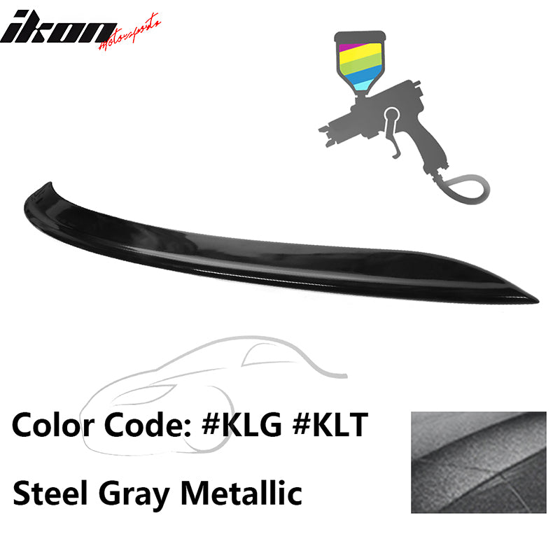 2021-2024 Kia K5 OE Style #KLG Steel Gray Metallic Trunk Spoiler ABS