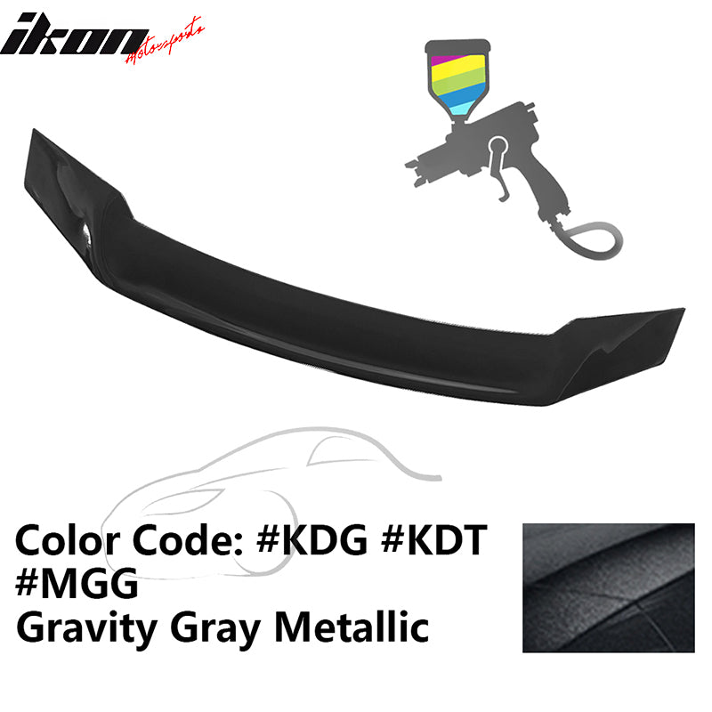 2021-2024 Kia K5 Sedan 4DR R Style Trunk Spoiler ABS Painted #KDG Gray