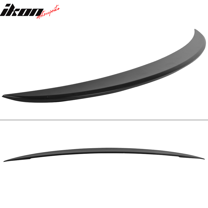 Trunk Spoiler Compatible With 2014-2015 Kia Optima, V2 Flush Mount Style Unpainted ABS Trunk Boot Lip Spoiler Wing Deck Lid Other Color Available By IKON MOTORSPORTS