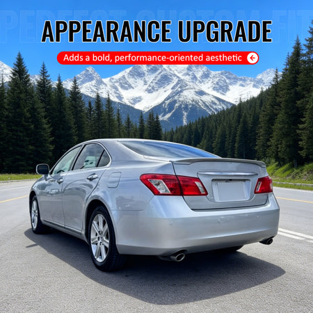 Fits 07-12 Lexus ES350 XV40 IKON Style Rear Trunk Spoiler Wing Lip Gloss Black