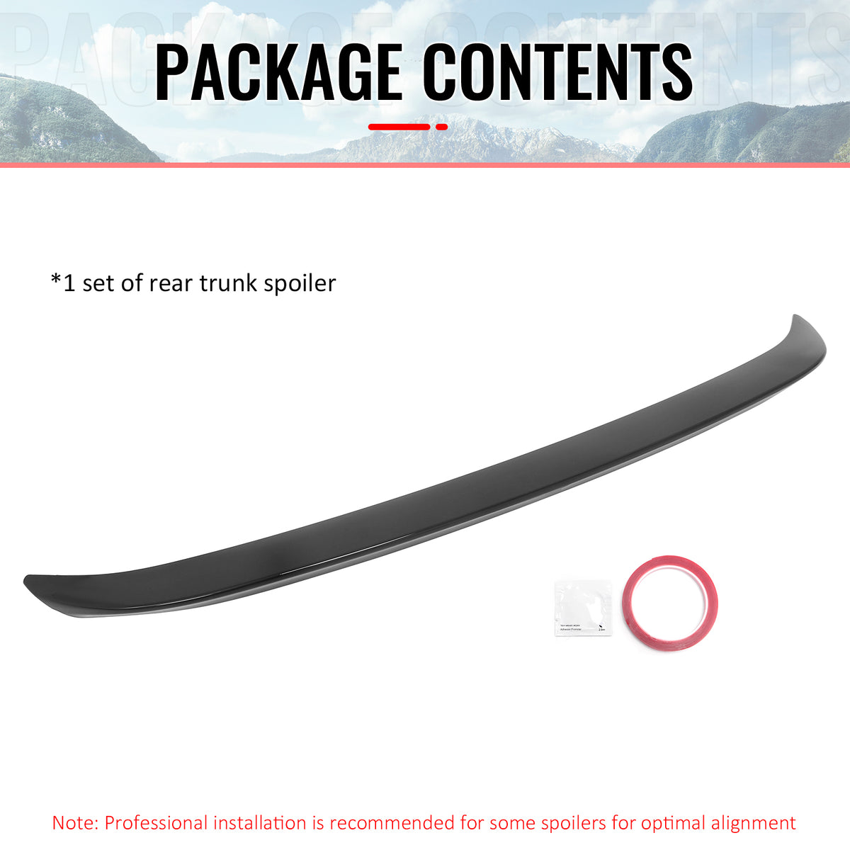 Fits 13-18 Lexus ES300h ES350 XV60 OE Style Rear Trunk Spoiler Wing Gloss Black