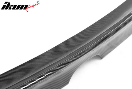 For 13-20 Lexus GS350 GS450h Duckbill Style Trunk Spoiler Carbon Fiber Print ABS