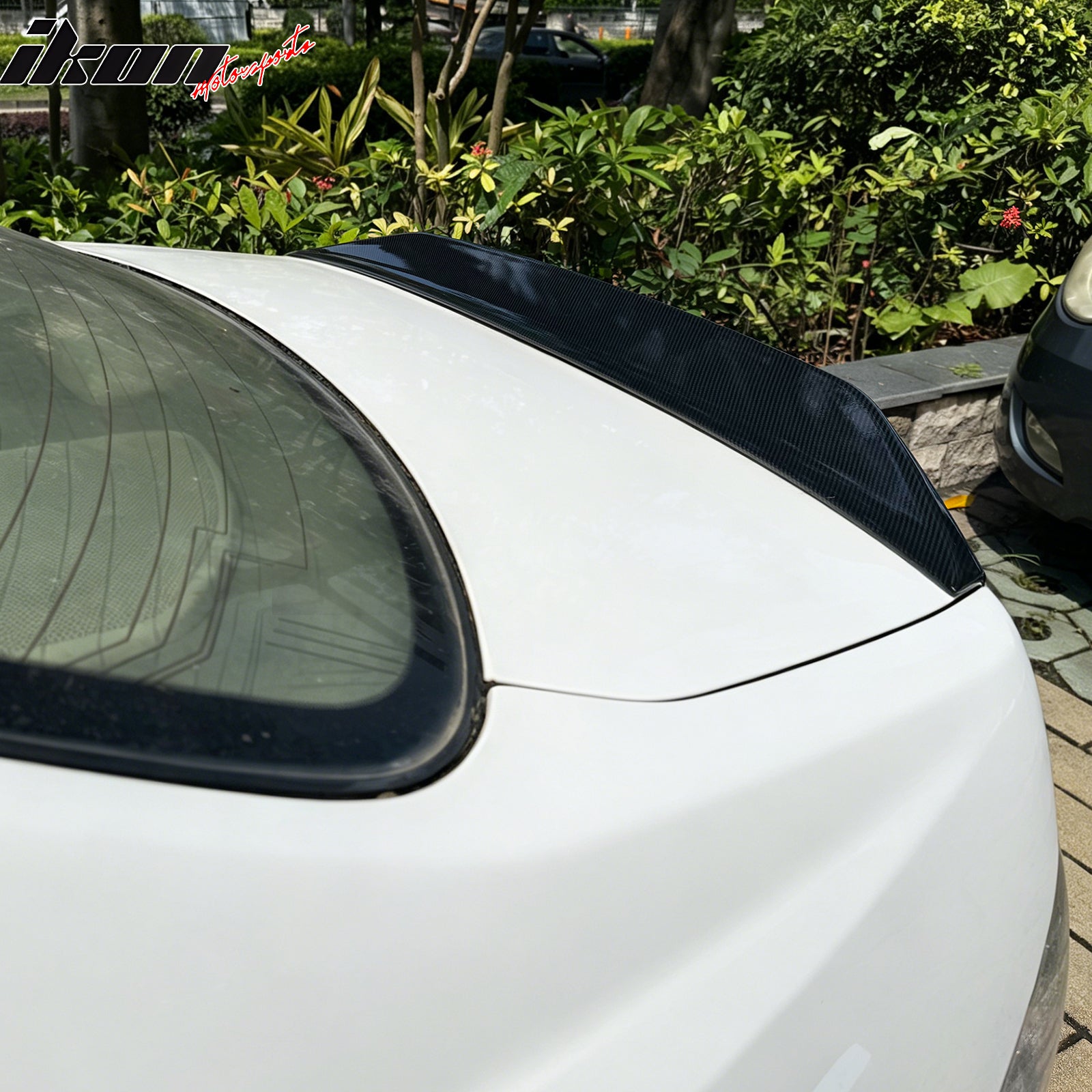 Fits 01-05 Lexus IS300 Sedan JDM Duckbill Trunk Spoiler Wing Carbon Fiber Print