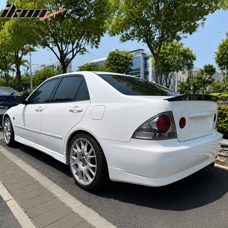 Fits 01-05 Lexus IS300 Sedan JDM Duckbill Trunk Spoiler Wing Gloss Black ABS