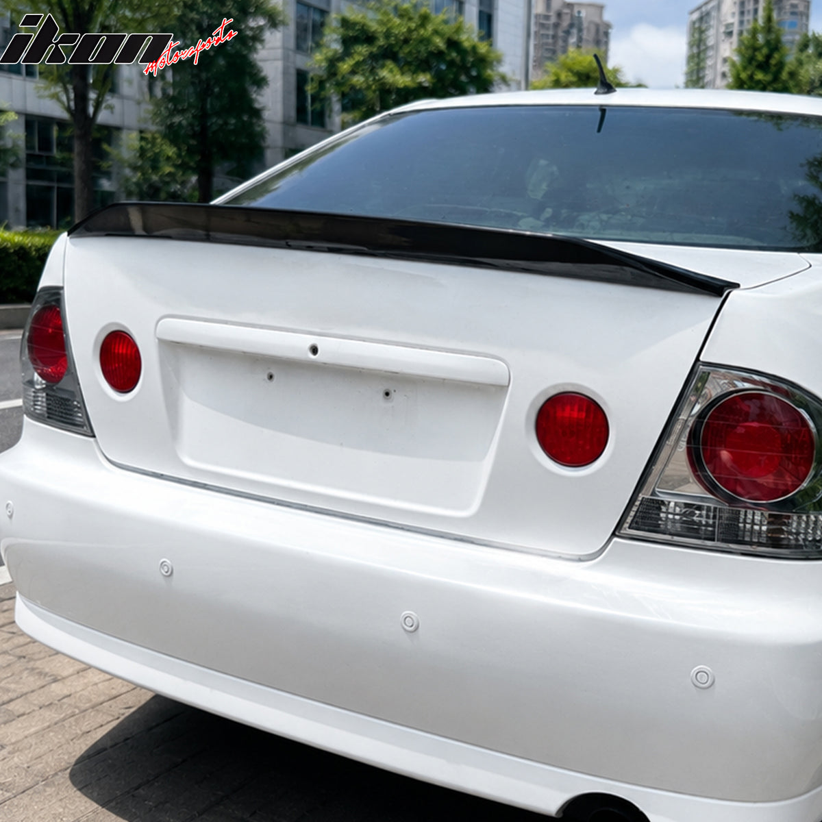 Fits 01-05 Lexus IS300 Sedan JDM Duckbill Trunk Spoiler Wing Gloss Black ABS
