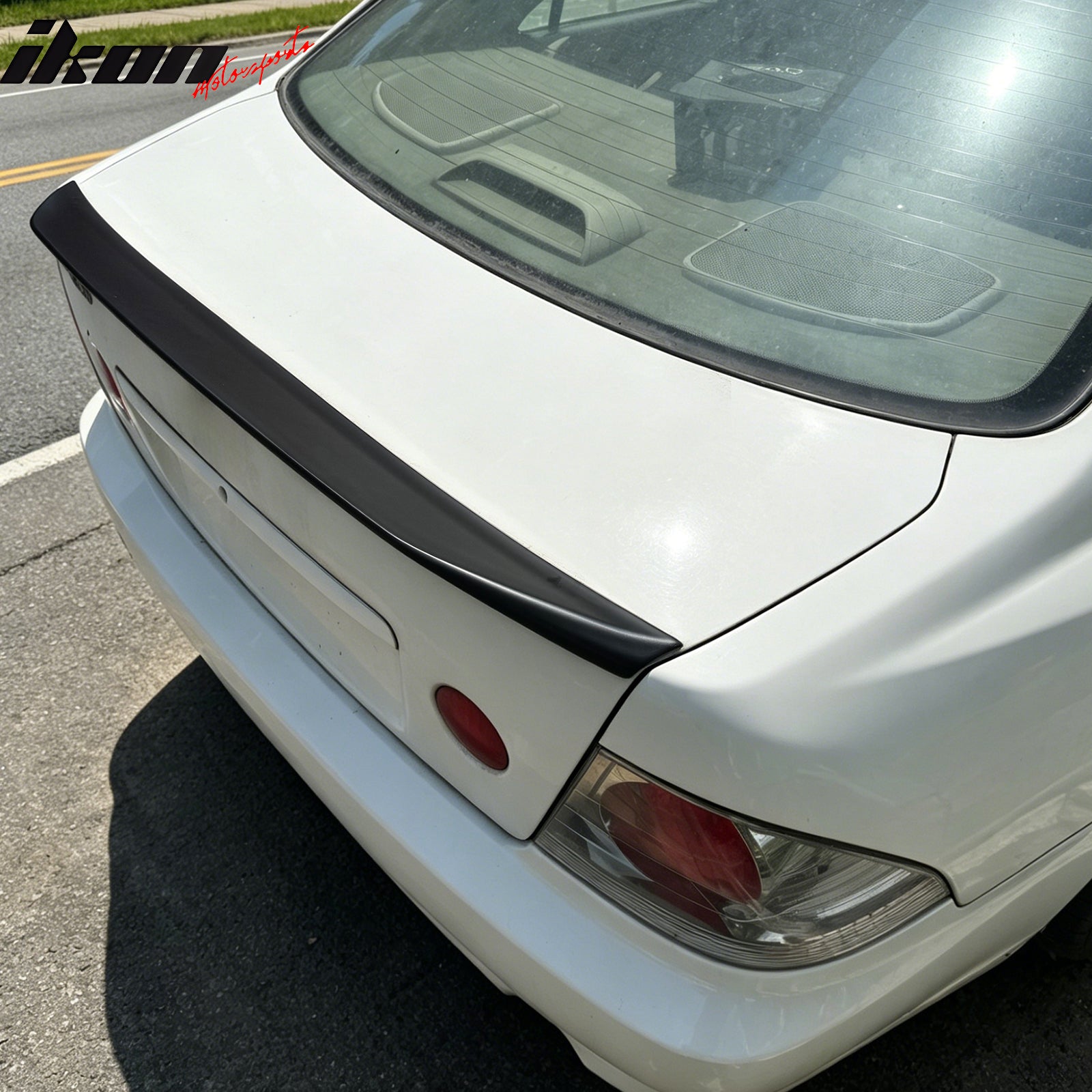 Fits 01-05 Lexus IS300 Sedan JDM Duckbill Trunk Spoiler Wing Primer Black ABS