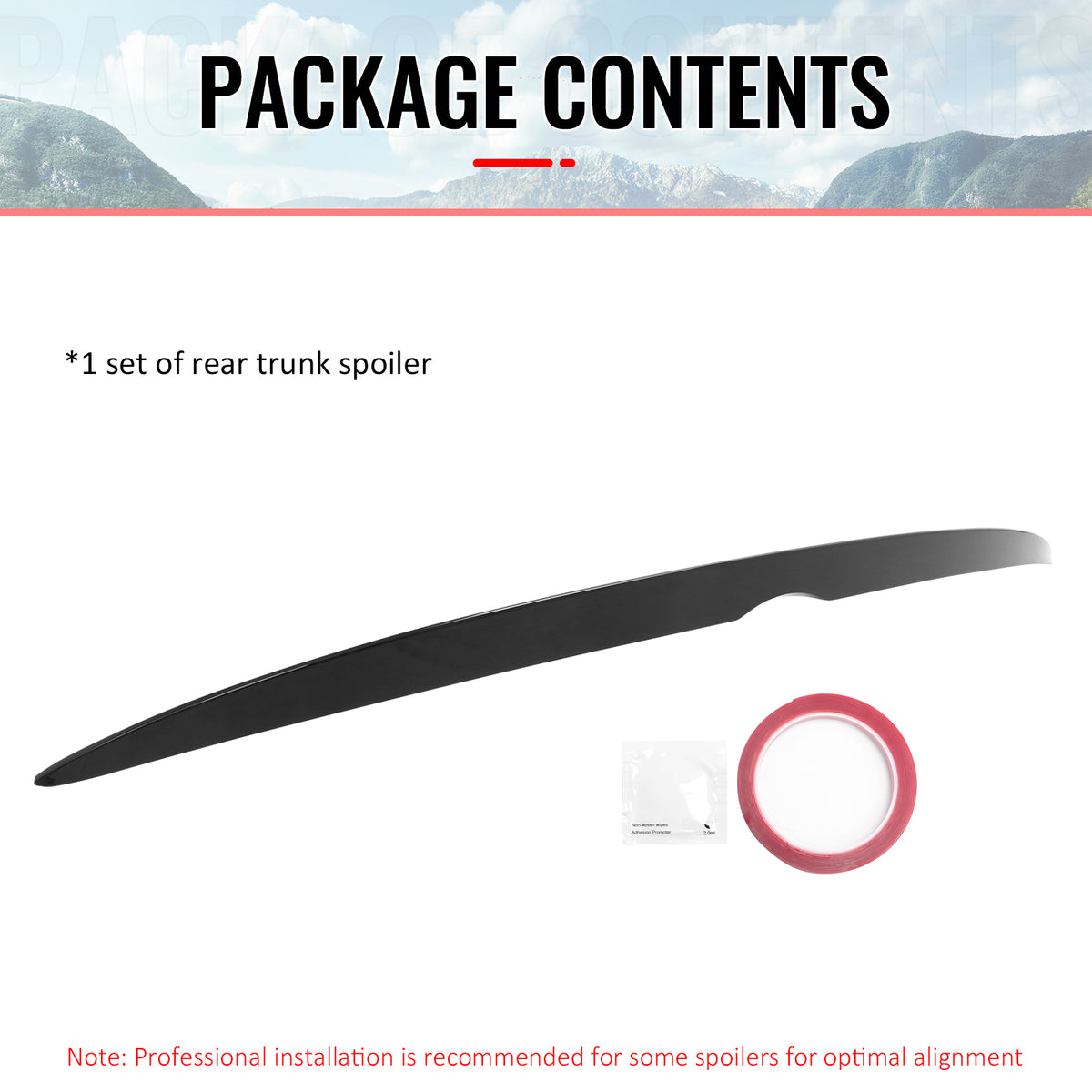 Fits 06-13 Lexus IS250 IS350 IS F Sedan OE Style Rear Trunk Spoiler Gloss Black