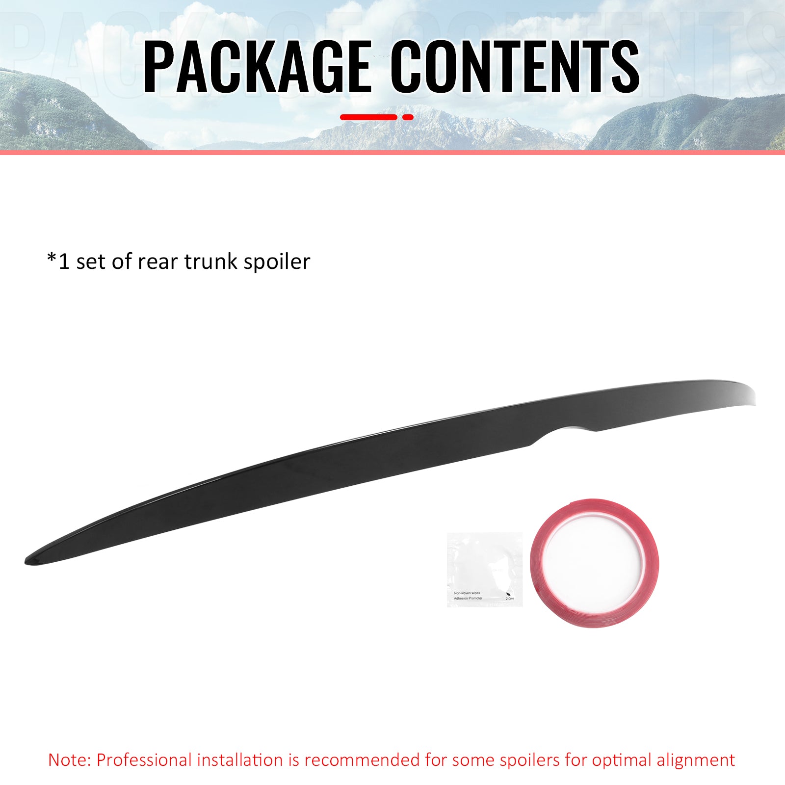 Fits 06-13 Lexus IS250 IS350 IS F Sedan OE Style Rear Trunk Spoiler Gloss Black