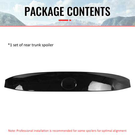 Fits 06-13 Lexus IS250 IS350 Sedan WD Style Trunk Spoiler Lip Painted #202 Black