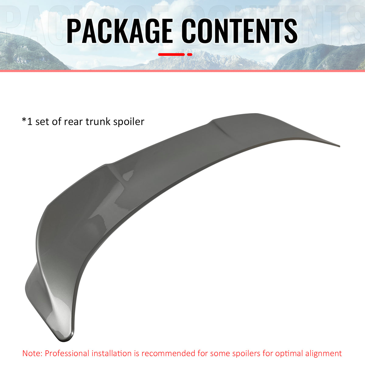 Fits 14-20 Lexus IS250 IS300 XE30 Rear Trunk Spoiler Wing Lip Painted #1J7 Sonic