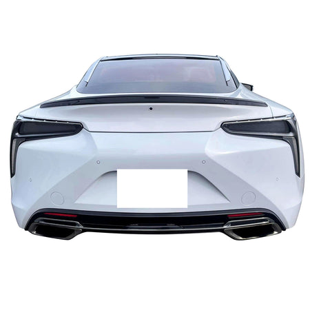 IKON MOTORSPORTS Pre-painted Trunk Spoiler Compatible With 2018-2021 Lexus LC500 LC500H, Factory Style ABS Painted Flush Mount Trunk Spoiler Wing Deck Boot Lid, 2019 2020